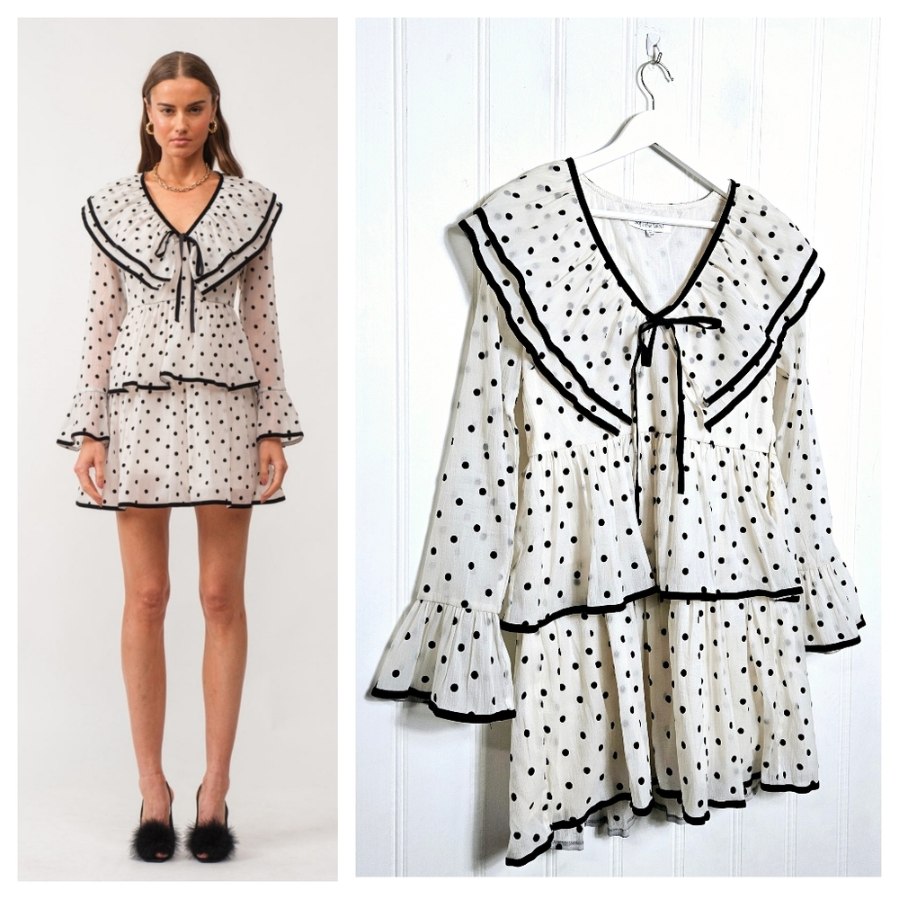 Polka Dot Ruffle Dress